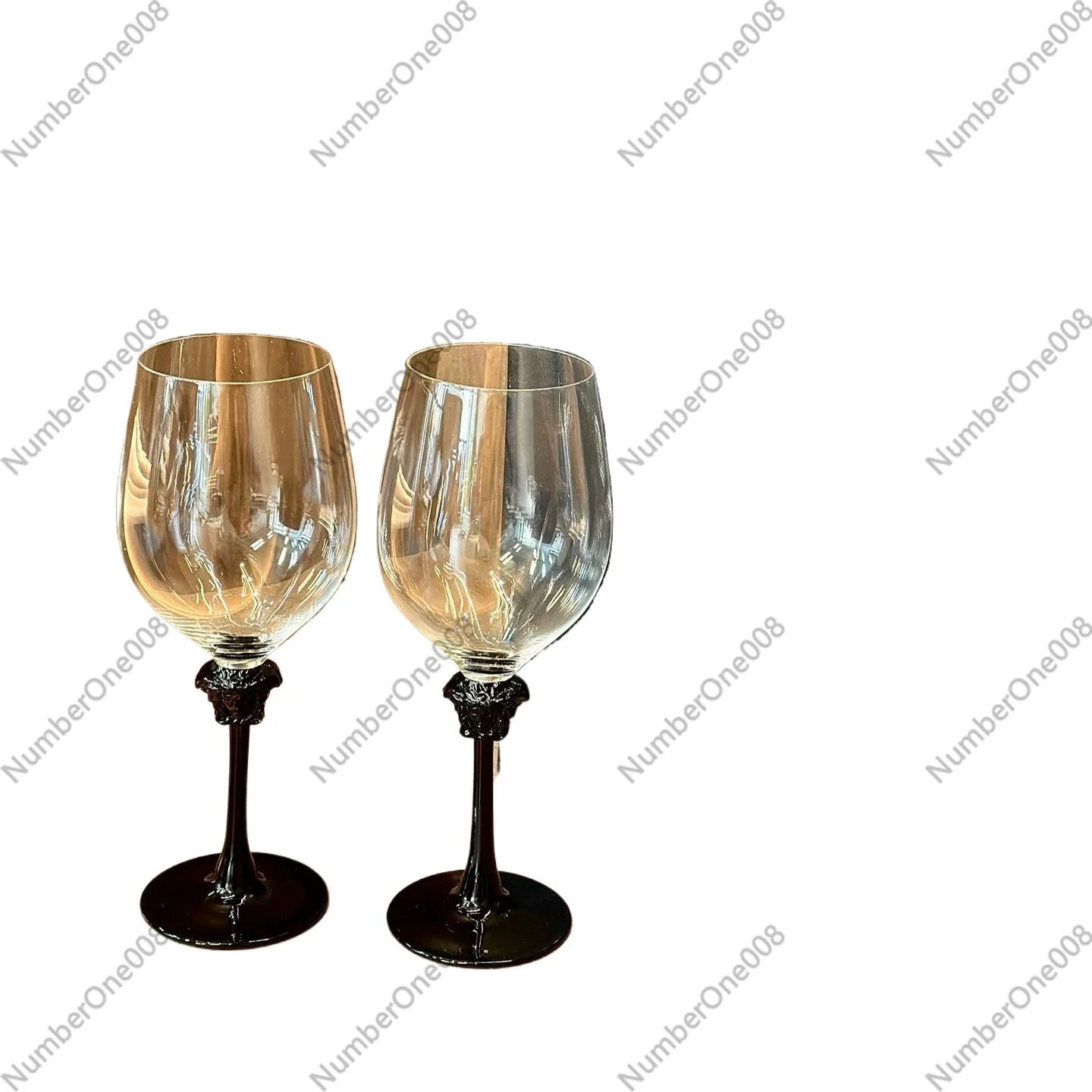 Highball Glass Set - แก้วไวน์แดงคริสตัลสไตล์ยุโรป กล่องของขวัญสุดหรู ชุดแก้วไวน์แดง 2 ใบ ชุดแก้วแชมเปญ