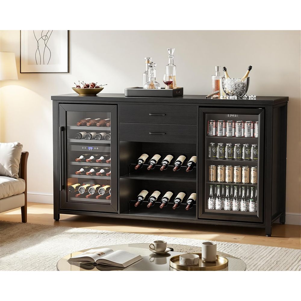 ตู้บาร์โค้กขนาดใหญ่พร้อมช่องเก - Home Bar And Cabinet บทวิจารณ์และราคา