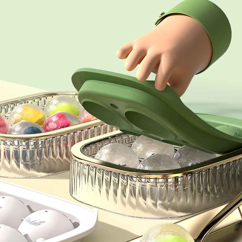 กล่องน้ำแข็งทรงกลมความจุขนาดให - Ice Mold Sphere บทวิจารณ์และราคา