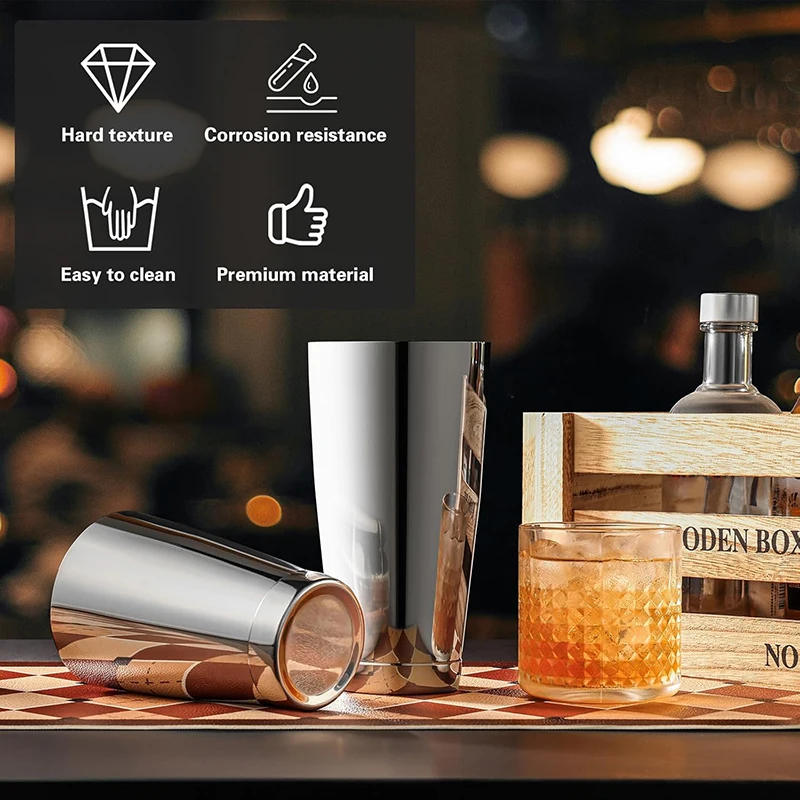 ชุดเชคเกอร์ค็อกเทลบอสตัน ขนาด  - Boston Shaker Set บทวิจารณ์และราคา