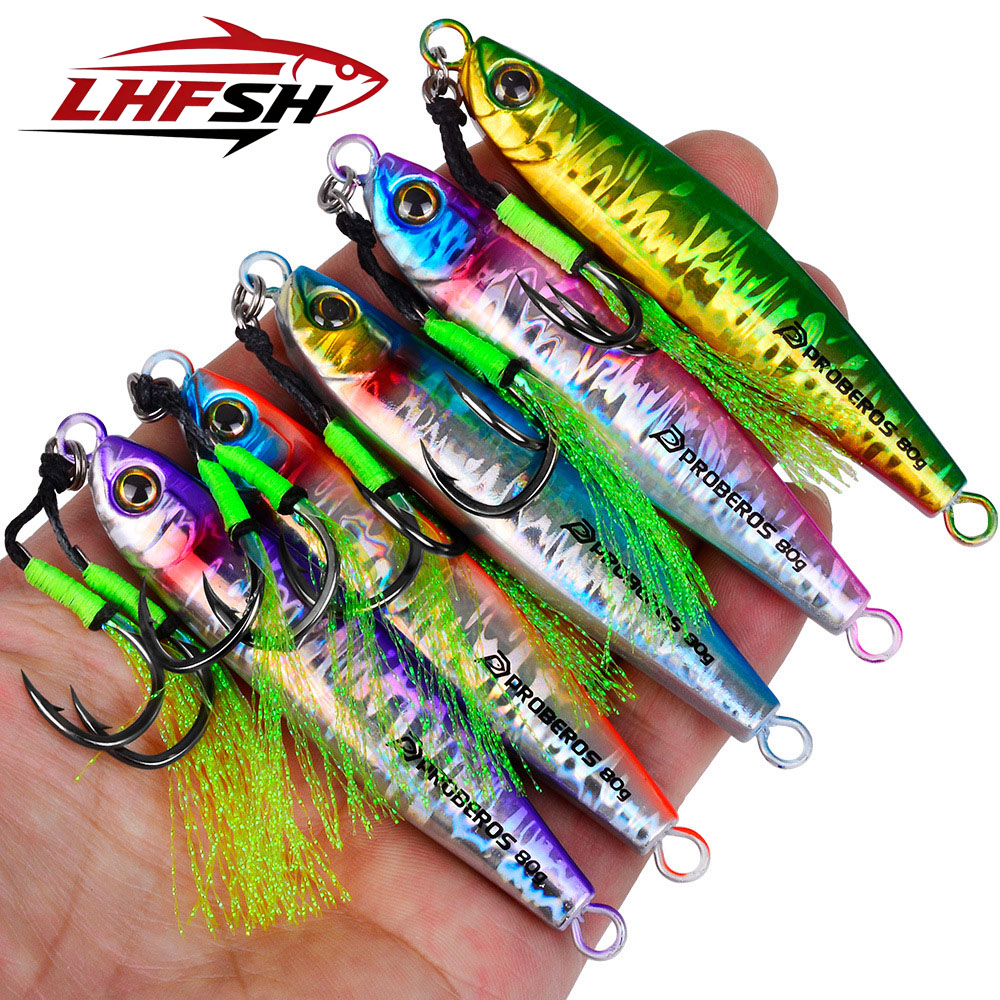 เหยื่อจิ๊กโลหะ LHFSH 35g-80g แ - Jigger Double Sided บทวิจารณ์และราคา