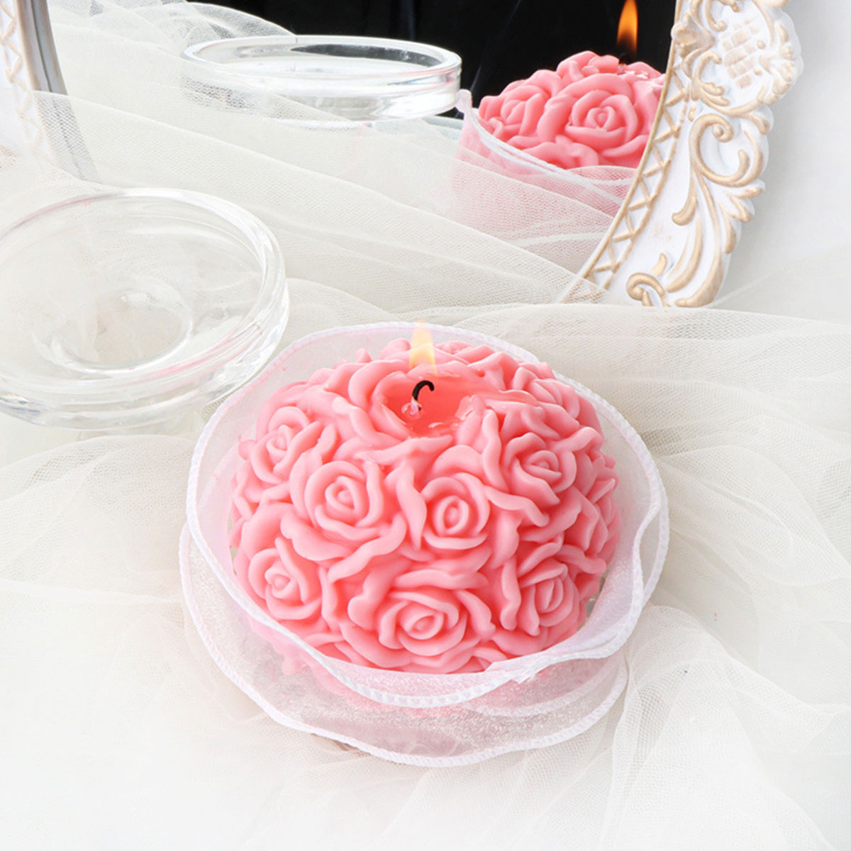 ชุดแม่พิมพ์เทียนรูปดอกไม้หลายข - Ice Mold Sphere บทวิจารณ์และราคา