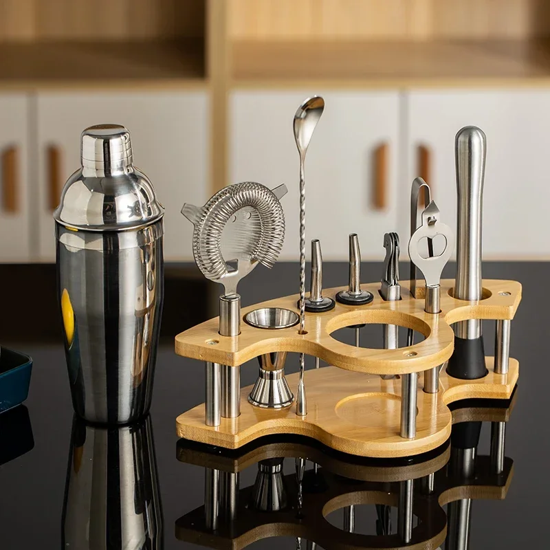 1/3/6/9/11pcs ค็อกเทล Shaker ช - Boston Shaker Set บทวิจารณ์และราคา