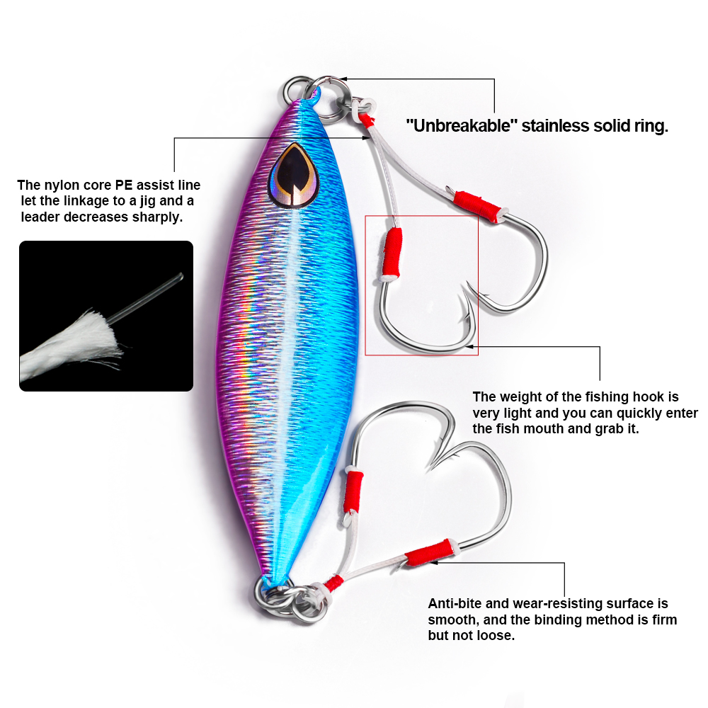 PROBEROS 2pcs Jigging ตกปลาคู่ - Jigger Double Sided บทวิจารณ์และราคา