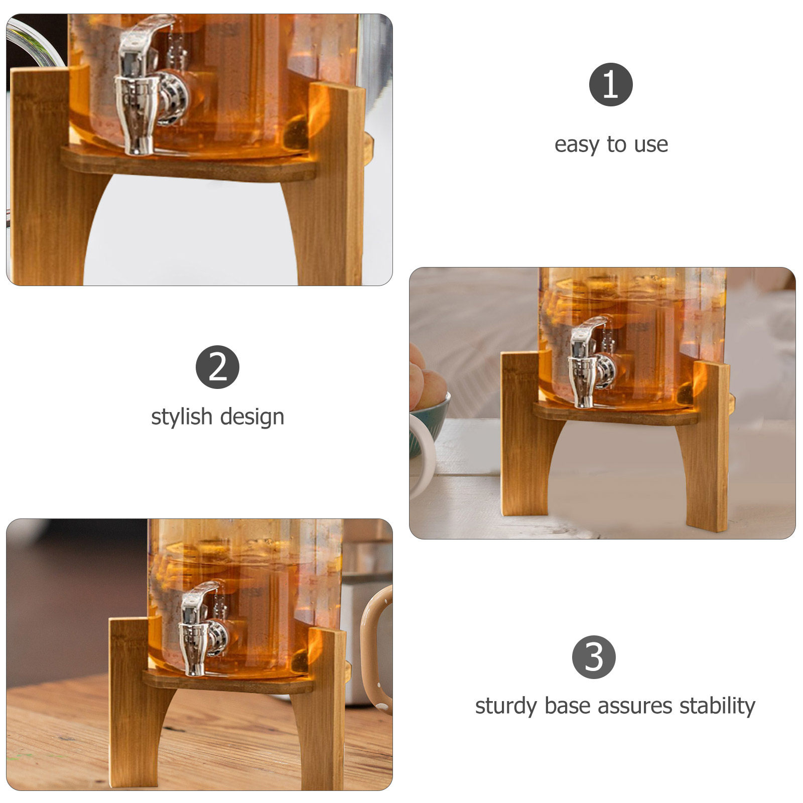 แท่นวางเครื่องดื่มไม้ดีไซน์ทัน - Home Bar Shelf บทวิจารณ์และราคา