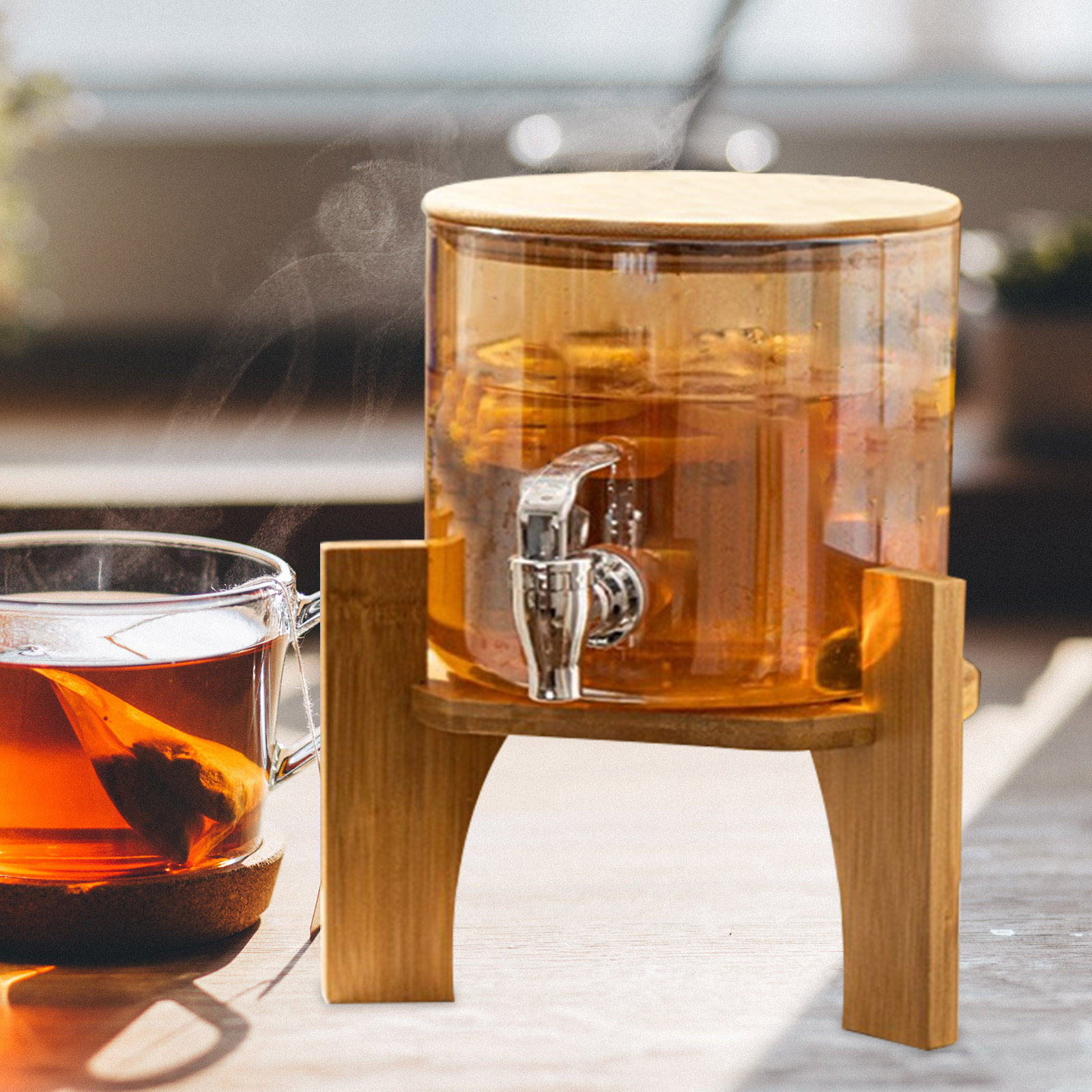 แท่นวางเครื่องดื่มไม้ดีไซน์ทัน - Home Bar Shelf บทวิจารณ์และราคา