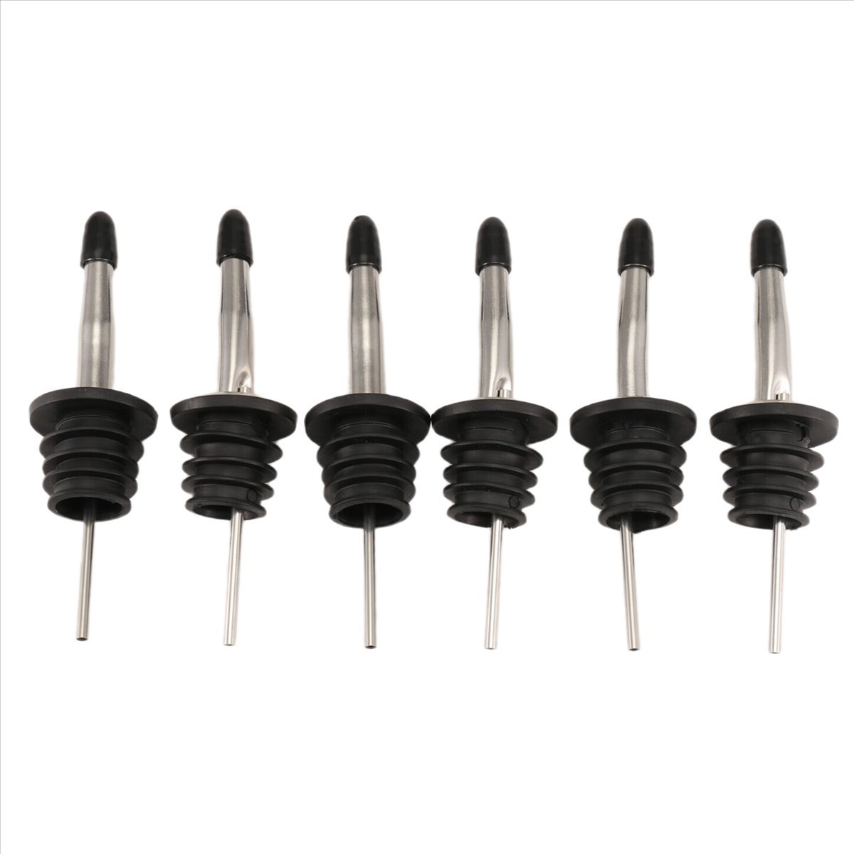 ชุดจุกก้านเหล็กสแตนเลส 6 ชิ้น, - Speed Pourer Cap บทวิจารณ์และราคา