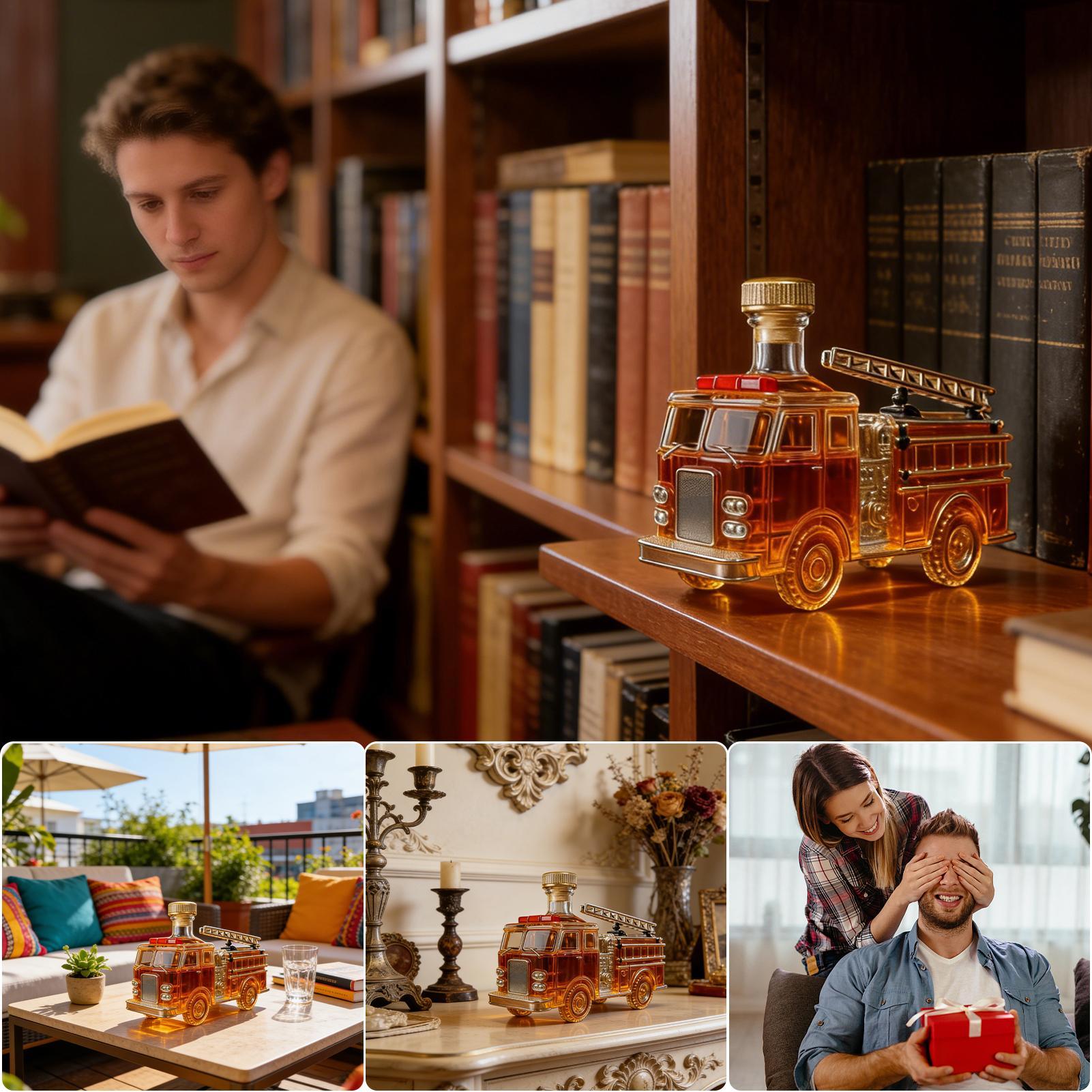ขวดวิสกี้ 300 มล. รูปทรงรถดับเ - Home Bar And Cabinet บทวิจารณ์และราคา