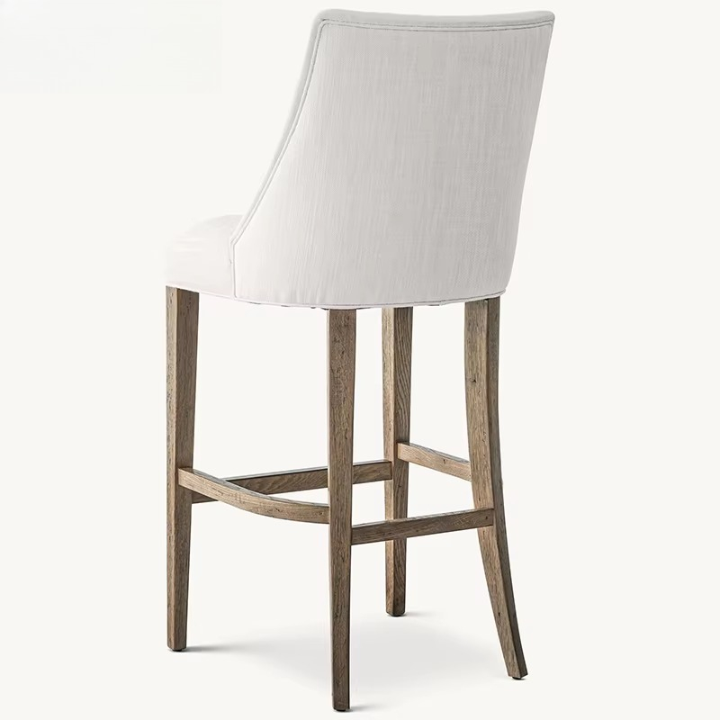 เก้าอี้บาร์ไม้เนื้อแข็งหรูหราส - Home Bar Stools บทวิจารณ์และราคา