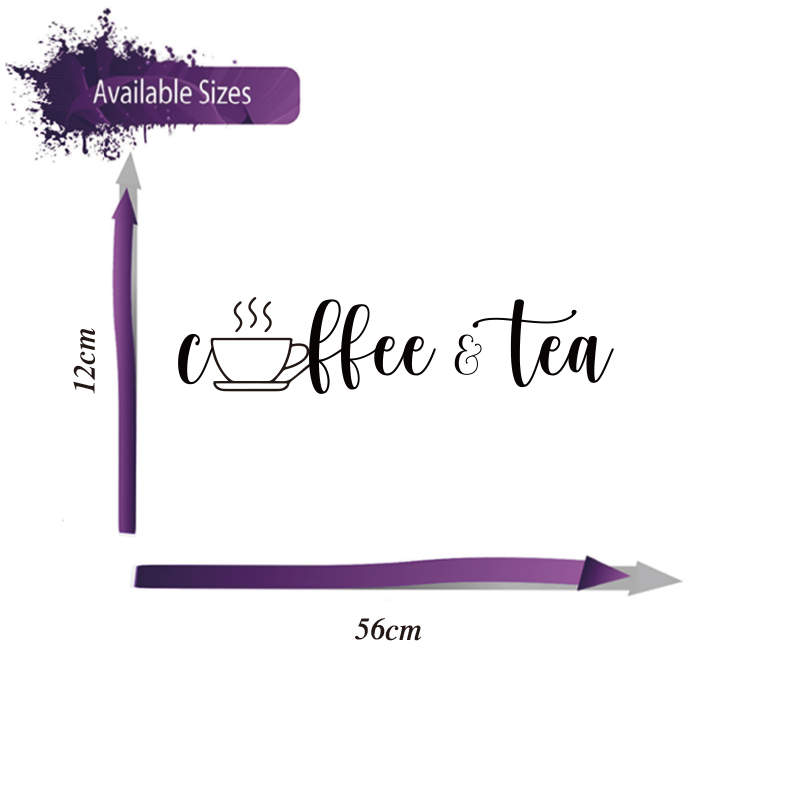แก้วกาแฟและชาบาร์สติ๊กเกอร์ติด - Home Bar And Kitchen บทวิจารณ์และราคา