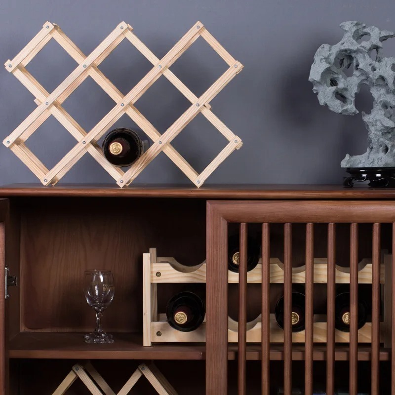 STACKABLE ชั้นวางไวน์ 3, 5, 6, - Home Bar Shelf บทวิจารณ์และราคา