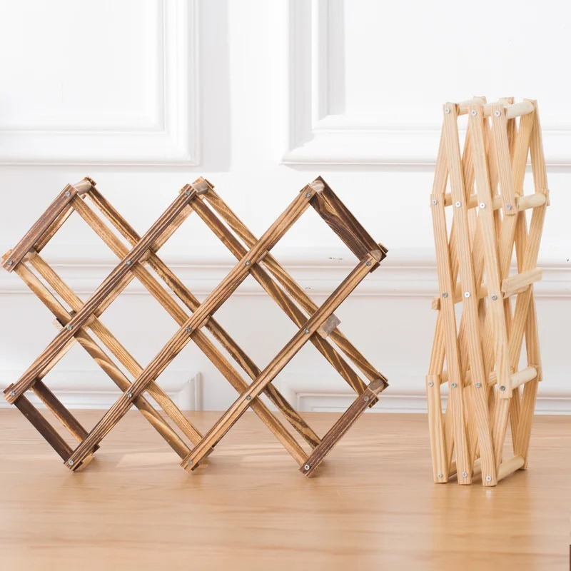 STACKABLE ชั้นวางไวน์ 3, 5, 6, - Home Bar Shelf บทวิจารณ์และราคา