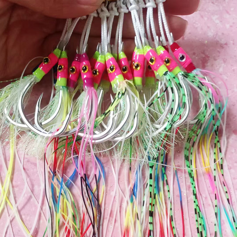 เป็นตะขอตกปลา10คู่ jjg ล่อเรือ - Jigger Double Sided บทวิจารณ์และราคา
