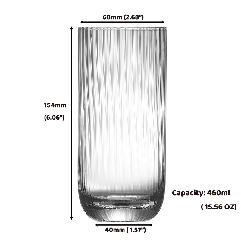 แก้วคริสตัลทรงสูงแบบไร้สารตะกั - Highball Glass Set บทวิจารณ์และราคา