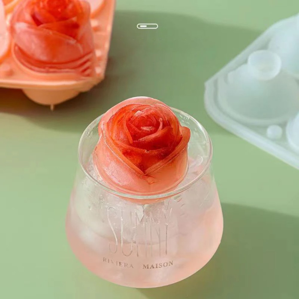 แม่พิมพ์น้ำแข็งซิลิโคนรูปดอกกุ - Ice Mold Sphere บทวิจารณ์และราคา