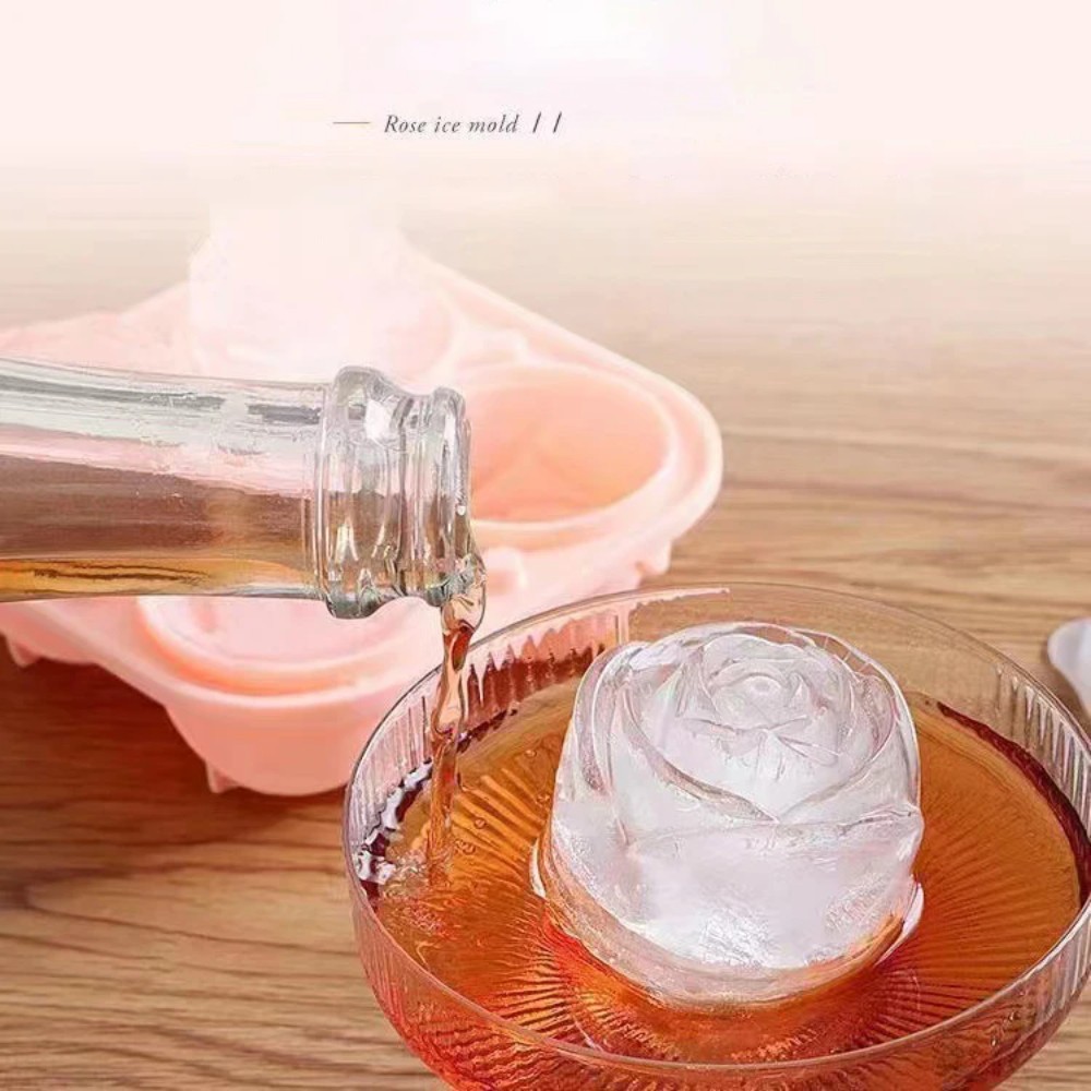 แม่พิมพ์น้ำแข็งซิลิโคนรูปดอกกุ - Ice Mold Sphere บทวิจารณ์และราคา